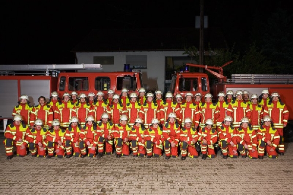 Die Frauen und Mänenr der Einsatzabteilung unserer Feuerwehr